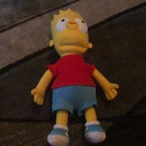Bart Simpson plushie